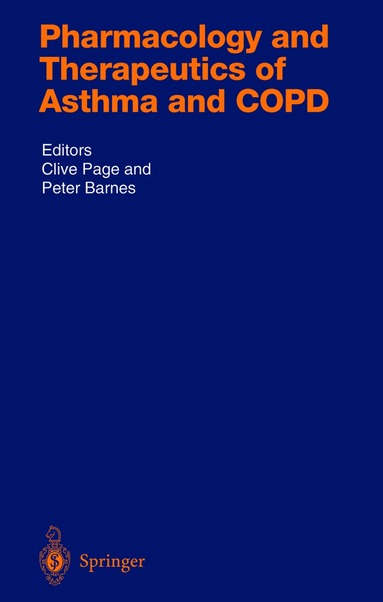 Clive P. Page, Peter J. Barnes - Pharmacology and Therapeutics of Asthma and COPD, Häftad