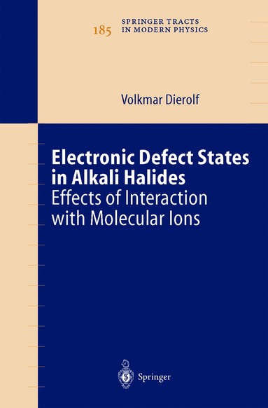 bokomslag Electronic Defect States in Alkali Halides