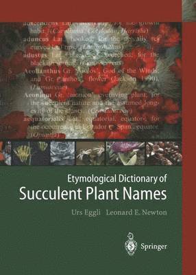 Etymological Dictionary of Succulent Plant Names 1
