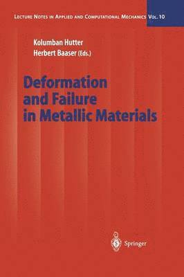 bokomslag Deformation and Failure in Metallic Materials