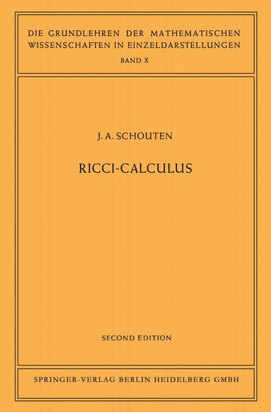 bokomslag Ricci-Calculus