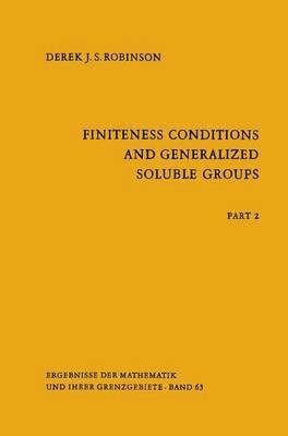 bokomslag Finiteness Conditions and Generalized Soluble Groups