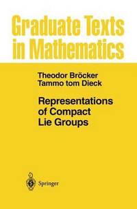 bokomslag Representations of Compact Lie Groups