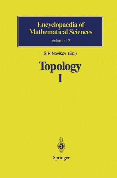 S.P. Novikov, S.P. Novikov - Topology I, Häftad