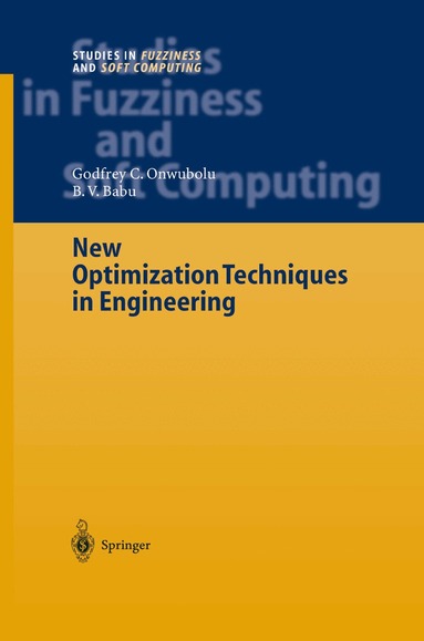 Godfrey C. Onwubolu, B. V. Babu - New Optimization Techniques in Engineering, Häftad