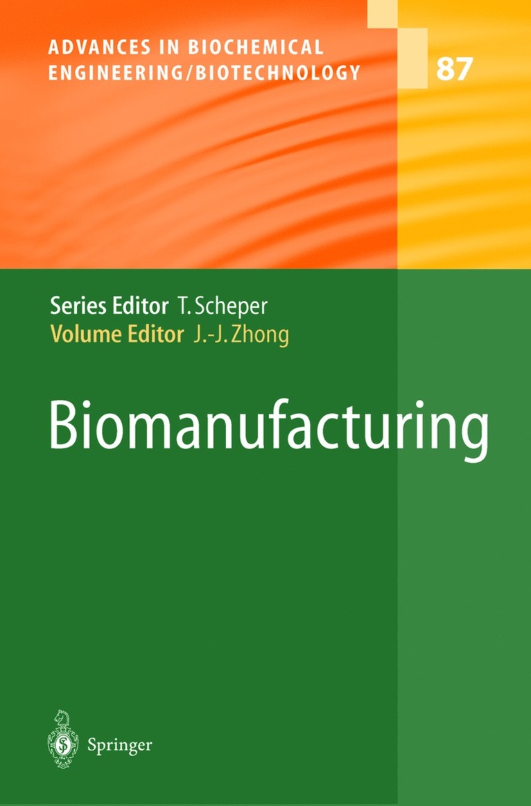 Jian-Jiang Zhong - Biomanufacturing, Häftad