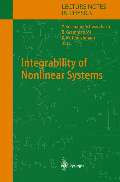 bokomslag Integrability of Nonlinear Systems