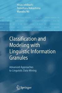 bokomslag Classification and Modeling with Linguistic Information Granules