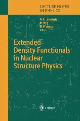 bokomslag Extended Density Functionals in Nuclear Structure Physics