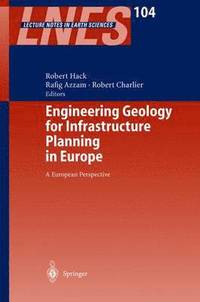 bokomslag Engineering Geology for Infrastructure Planning in Europe
