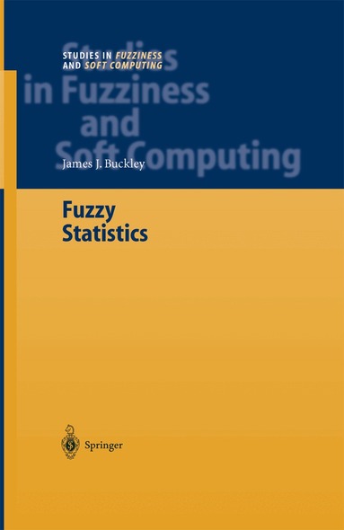 James J. Buckley - Fuzzy Statistics, Häftad