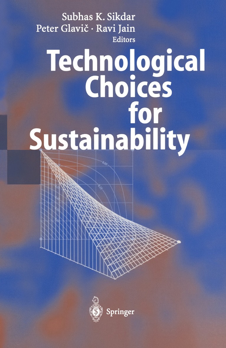 Subhas K. Sikdar, Peter Glavic, Ravi Jain - Technological Choices for Sustainability, Häftad