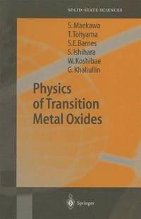 bokomslag Physics of Transition Metal Oxides
