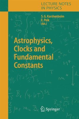 Astrophysics, Clocks and Fundamental Constants 1