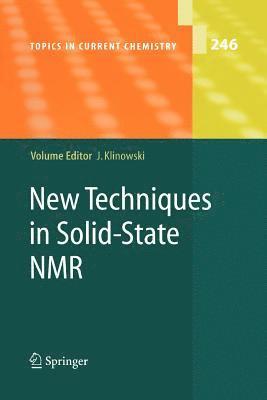 New Techniques in Solid-State NMR 1