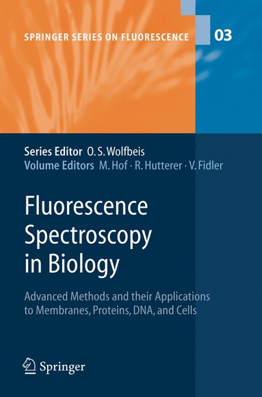 bokomslag Fluorescence Spectroscopy in Biology