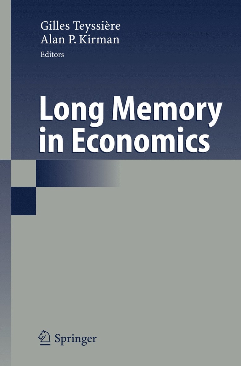 Gilles Teyssière, Alan P. Kirman - Long Memory in Economics, Häftad
