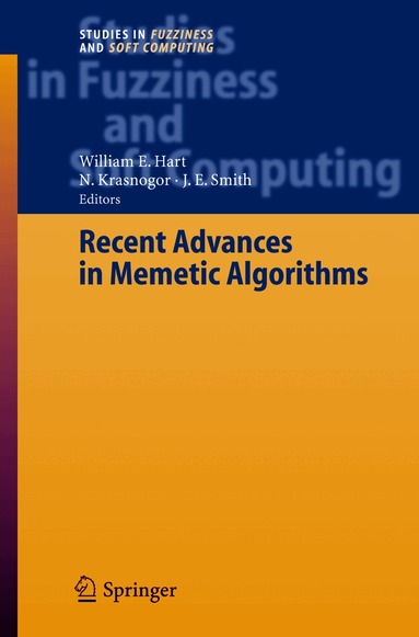 William E. Hart, Natalio Krasnogor, J.E. Smith - Recent Advances in Memetic Algorithms, Häftad