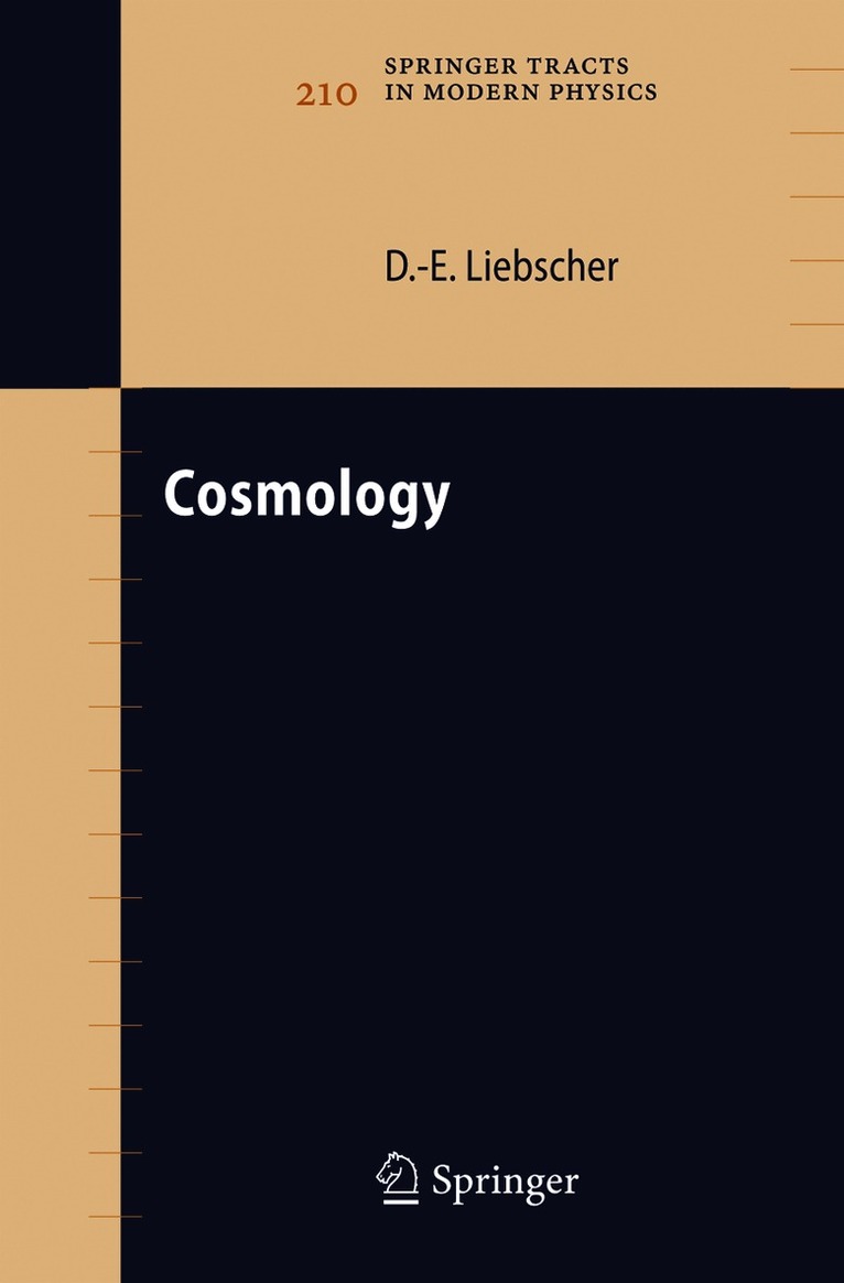 Dierck-Ekkehard Liebscher - Cosmology, Häftad