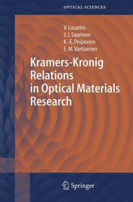 Kramers-Kronig Relations in Optical Materials Research 1