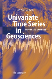 bokomslag Univariate Time Series in Geosciences