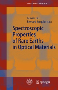 bokomslag Spectroscopic Properties of Rare Earths in Optical Materials