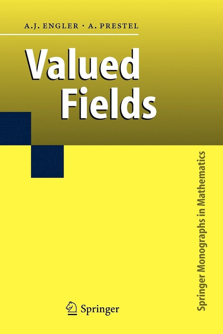 Valued Fields 1