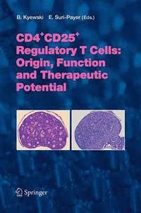 bokomslag CD4+CD25+ Regulatory T Cells: Origin, Function and Therapeutic Potential