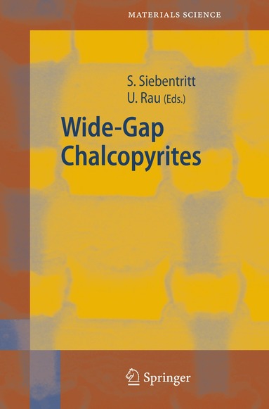 Susanne Siebentritt, Uwe Rau - Wide-Gap Chalcopyrites, Häftad