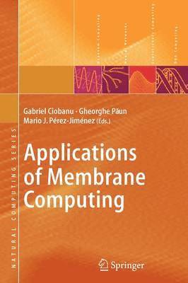 bokomslag Applications of Membrane Computing
