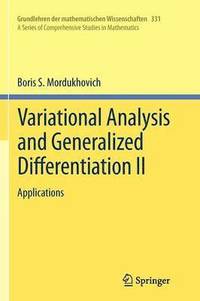 bokomslag Variational Analysis and Generalized Differentiation II