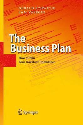 Gerald Schwetje, Sam Vaseghi - Business Plan, Häftad