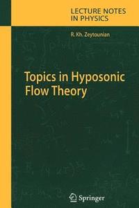 bokomslag Topics in Hyposonic Flow Theory