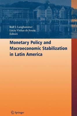 bokomslag Monetary Policy and Macroeconomic Stabilization in Latin America