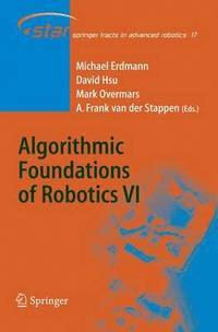 bokomslag Algorithmic Foundations of Robotics VI