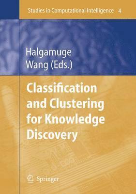 bokomslag Classification and Clustering for Knowledge Discovery