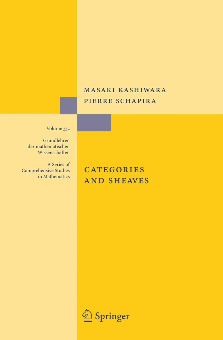 Masaki Kashiwara, Pierre Schapira - Categories and Sheaves, Häftad