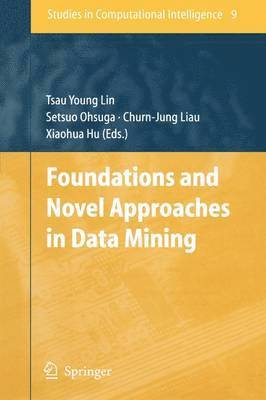 Foundations and Novel Approaches in Data Mining 1