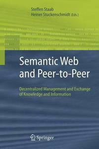 bokomslag Semantic Web and Peer-to-Peer