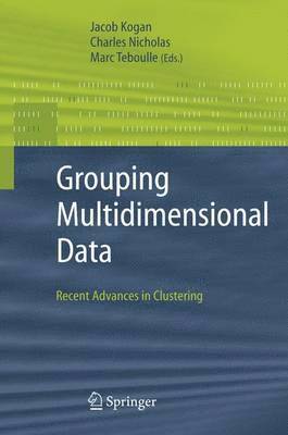 Jacob Kogan, Charles Nicholas, Marc Teboulle - Grouping Multidimensional Data, Häftad