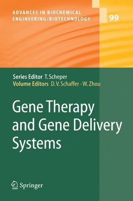 bokomslag Gene Therapy and Gene Delivery Systems
