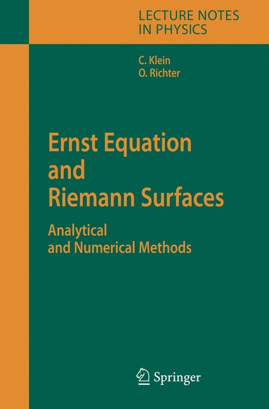 bokomslag Ernst Equation and Riemann Surfaces