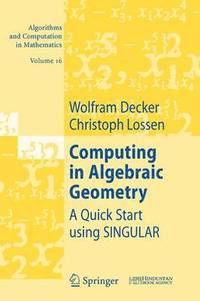 bokomslag Computing in Algebraic Geometry