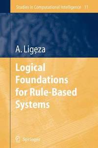bokomslag Logical Foundations for Rule-Based Systems