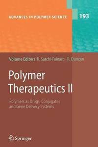 bokomslag Polymer Therapeutics II