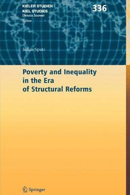 bokomslag Poverty and Inequality in the Era of Structural Reforms: The Case of Bolivia