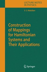 bokomslag Construction of Mappings for Hamiltonian Systems and Their Applications
