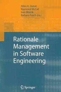 bokomslag Rationale Management in Software Engineering