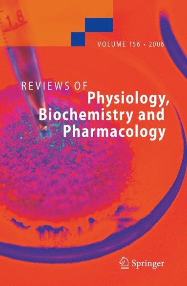 bokomslag Reviews of Physiology, Biochemistry and Pharmacology 156