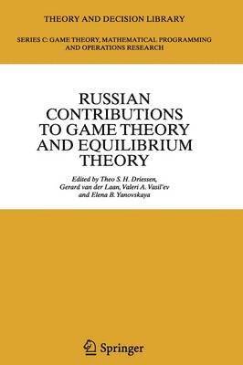 bokomslag Russian Contributions to Game Theory and Equilibrium Theory